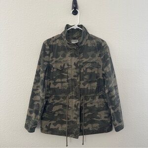 Old Navy Camo Utility Jacket Women's Medium‎ Cargo Streetwear Casual